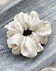 gumki do włosów Gumka do włosów ecru Scrunchie Medium Vanilla Cream 1