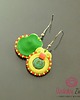 kolczyki soutache Kolorowe kolczyki sutasz - Lilly1 6