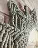 lustra stojące i wiszące Lustro makrama 60 cm 3
