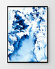 plakaty Zestaw blue - plakaty abstrakcje 1