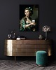 plakaty Plakat Lady with coffee 2