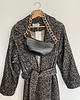 płaszcze damskie Płaszcz wełniany WOOL&WINTER jodełka czarna 3