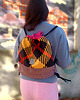 plecaki Kolorowy plecak worek damski York 3