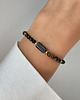 bransoletki z kamieni naturalnych Talizman Ochrony i Odwagi - czarny turmalin, tygrysie oko 1