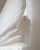 zasłony Lniana roleta rzymska heavy PURE WHITE 3