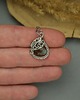 wisiory Mały wisiorek labradoryt wire wrapping 4
