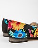 baleriny damskie RĘCZNIE ROBIONE BALERINKI ZAPATO 025 KOLOROWE KWIATY 5