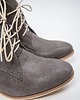 botki damskie RĘCZNIE ROBIONE BOTKI ZAPATO 482 SZARY 4