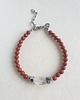 bransoletki z kamieni naturalnych Bransoletka ROOTS jaspis czerwony, kryształ górski, jaspis dalmatyński 1