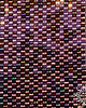 bransoletki ze szkła Purple Ombre, wyplatana bransoleta, beading 7