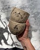 kubki i filiżanki Zestaw 2 Organicznych Ceramicznych Czarek  Motyw Gór Lato Rowery 220 ml 5