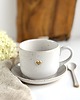 filiżanki Filiżanka ceramiczna ok. 350 ml - Biała z sercem 2