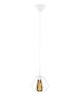 lampy wiszące Czarna lampa wisząca z pojedynczym źródłem światła KENITRA LOFT 3