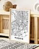 plakaty Plakat Madryt mapa 6