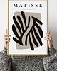 plakaty Plakat Matisse black leaf 1