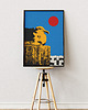 plakaty Plakat Mewa - Morze Pop Art - Druk Pigmentowy 2