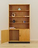 regały Biblioteczka jesionowa, duński design, lata 60, projektant: B 1