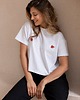t-shirt damskie T-shirt Crop-Voila Biały Arbuzy 4