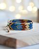 bransoletki na sznurku Tkana bransoletka - aztec blue 1