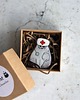 broszki Broszka malowana Doktor Niebolec 1