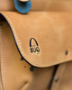 torby na ramię Oryginalna skórzana torebka w kolorze whisky i granatu od LadyBuq Art 6