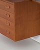 półki Regał tekowy PS System, duński design, lata 60, Randers M 3