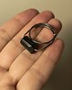 pierścionki srebrne Pierścionek BLACK amulet 5