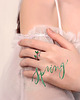 pierścionki srebrne Pierścionek Spring - boho kolekcja 1
