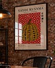 plakaty PLAKAT japoński, Yayoi Kusama retro  Poster,  dynia w kropki 6