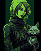 plakaty Portret Czarownicy - Plakat - Druk - Czarownica, Wiedźma, Halloween #16 1