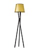 lampy podłogowe Loftowa lampa stojąca z miedzianym kloszem ANDORA MIRROR 3