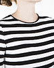 sukienki midi damskie Sukienka tuba MIDI STRIPED DRESS 3