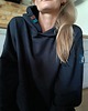 bluza z kapturem damska Bluza black 2