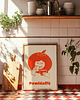 grafiki i ilustracje Pomidaffe  plakat retro dla miłośników kawy i pomidorów 2