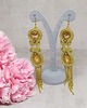 kolczyki soutache Złote kolczyki sutasz - kolekcja Glamour 3
