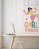 plakaty Girl Power - plakat - wersja różowa 2