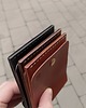 portfele męskie Hidden Billfold - Czekoladowy Brąz 4