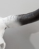 Ozdoby na ścianę Poroże rogi Matador białe aluminium 70cm 3