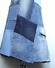 spódnice maxi Patchworkowa spódnica jeans r.42 4