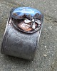 bransoletki wire wrapping Jednokwiat -  bransoletka regulowana 2