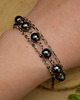 bransoletki wire wrapping Bransoletka serce hematyt wire wrapping 3
