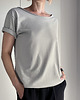 t-shirt damskie Cyna Oversize Bez Nadruku 2