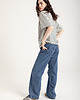 t-shirt damskie T-shirt STRIPES Oversize 2
