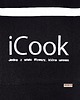 fartuchy kuchenne Fartuch Kuchenny CZARNY bawełniany haftowany I COOK EXTRA PREZENT 1