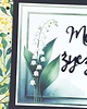 kartki scrapbooking Kartka okolicznościowa uniwersalna /konwalie/ 3