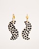 kolczyki ceramiczne Kolczyki ceramiczne eski black dots 1