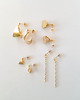 kolczyki pozłacane Kolczyki pozłacane Golden Knick-Knack 3