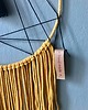 łapacze snów Łapacz snów dream catcher duży musztardowy 1