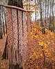 makramy Makrama ścienna Fall in Lorien - beż i ciemny beż 1