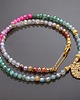 chokery Agaty multicolor pastel /choker/ naszyjnik - Szlachetna kolekcja 4